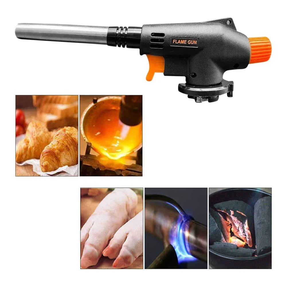 Welding Gas Burner Torch &ndash; Adjustable Flame for Outdoor Cooking Default Title