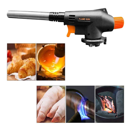Welding Gas Burner Torch &ndash; Adjustable Flame for Outdoor Cooking Default Title