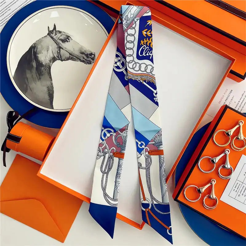 JTVOVOC Silk Scarf &ndash; Elegant Versatility for Any Outfit JZP023-02 / 5x85cm