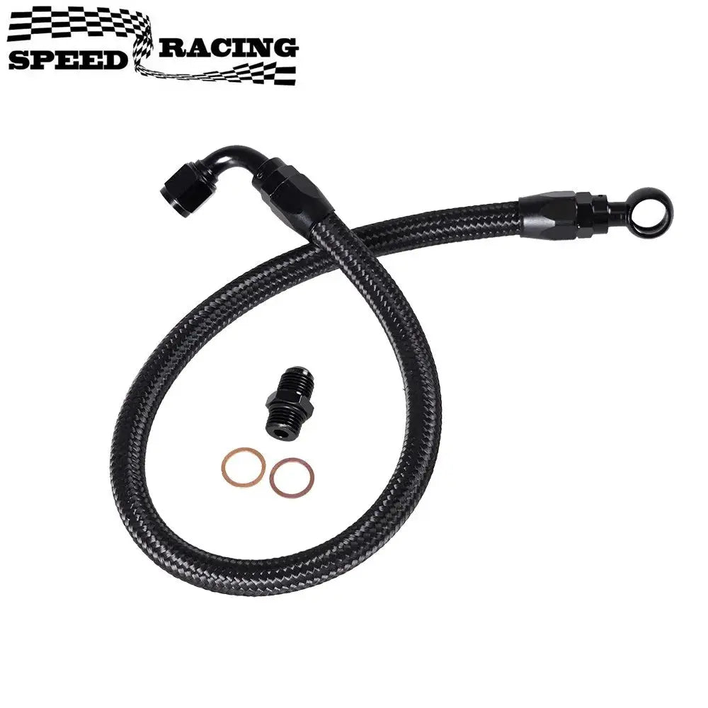 For Honda Acura D15 D16 B16B B16A B18C B/D Series New Braided Fuel Line Fit by InterCyprus Trading Ltd