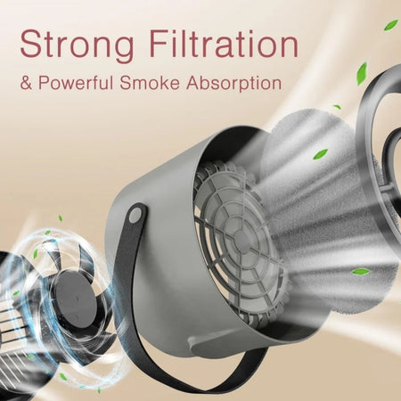 Portable Desktop Range Hood &ndash; Low Noise 3-Speed For Kitchen