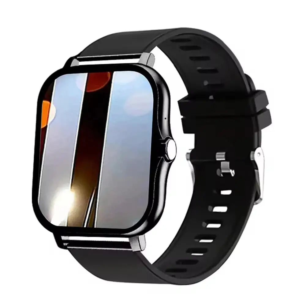 LAXASFIT 2025 Smart Watch 1.83 Inch HD Screen Bluetooth Call Black