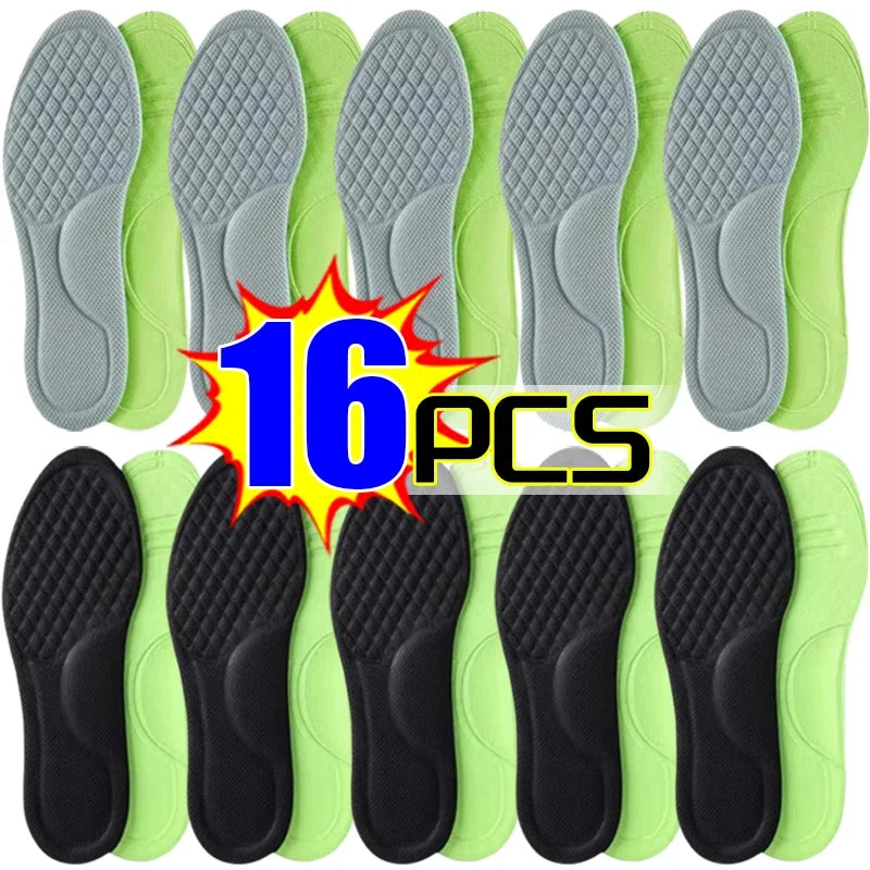 Memory Foam Antibacterial Orthopedic Insoles for Comfortable All-Day Support