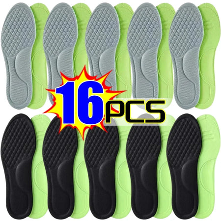 Memory Foam Antibacterial Orthopedic Insoles for Comfortable All-Day Support