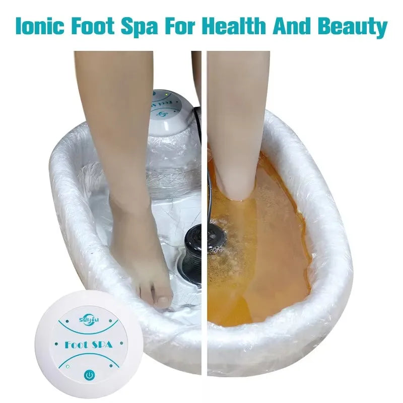 Detox Ion Electric Mini Foot Spa - Whirlpool Massage Therapy