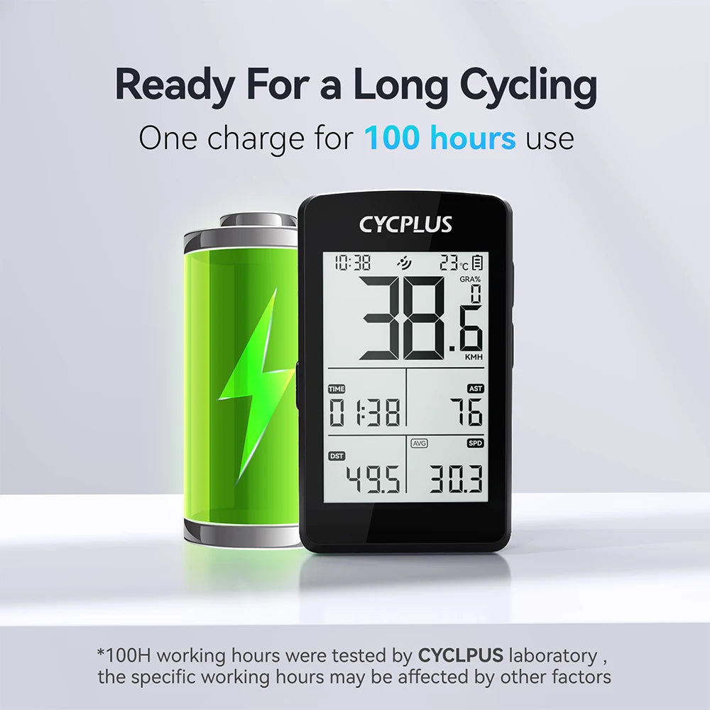 CYCPLUS M3 &ndash; Wireless Waterproof Bicycle Computer