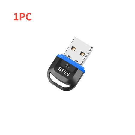 KEBIDUMEI USB Bluetooth 6.0 Adapter BT6.0 Dongle for PC Win11/10/8.1 Bluetooth Receiver Transmitter for Keyboard/Mouse/Headphone by InterCyprus Trading Ltd