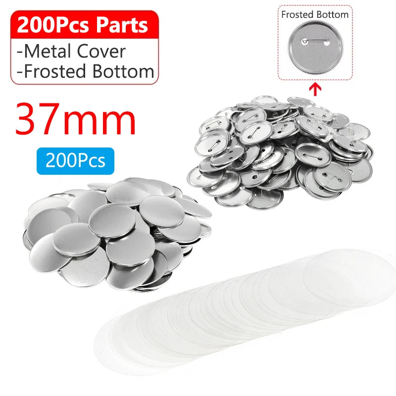 32mm 58mm 75mm Badge Button Mold &ndash; Interchangeable Dies