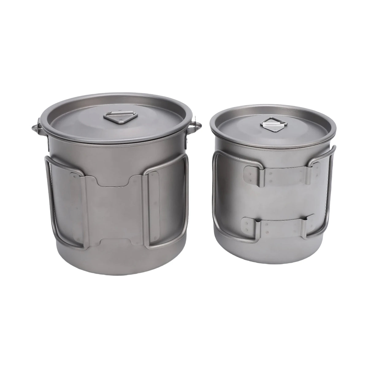 Camp Cup Ti Cup Folding Handle Set 450 750ML &ndash; Lightweight