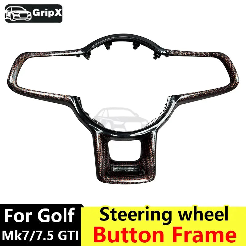 Αξεσουάρ Πλαισίου Τιμονιού Κατασκευασμένου από Ίνες Άνθρακα Volkswagen Golf 7 MK7