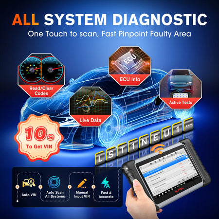 Autel MaxiCOM MK808BT PRO Diagnostic Tool &ndash; Bi-Directional