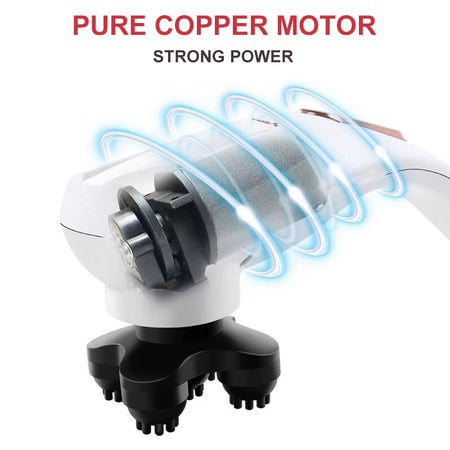 2025 NEW Electric Handheld Dolphin Massage Stick Shoulder Neck Tapping Cervical Spine Waist Legs Whole Body Meridian Relaxation &ndash; Back And Neck Relief