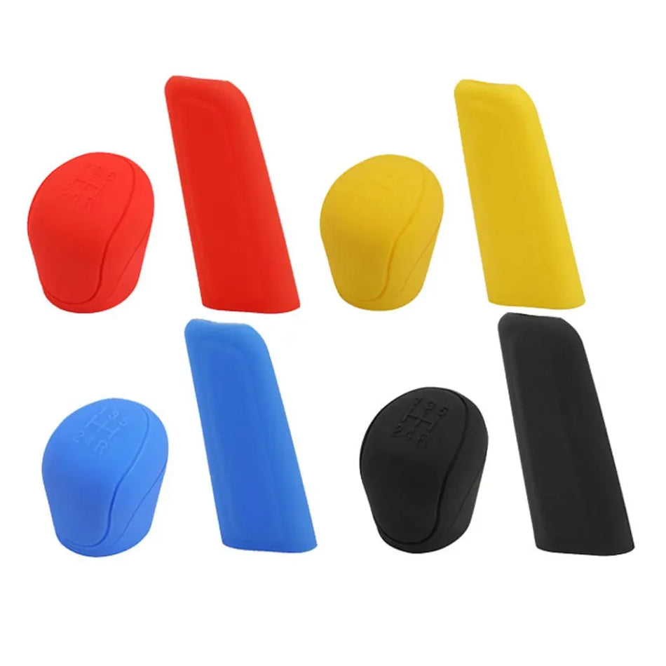 Капак за дръжка на скоростен лост Ford Focus, силикон, капак за ръчна спирачка за Focus/Fiesta