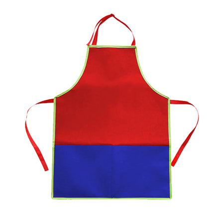 Adjustable Felt Teaching Apron &ndash; Interactive Storytelling Red apron