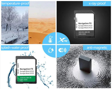 FX V12 RNS 310 WEST Europe SD Card &ndash; VW Golf 6 Navigation