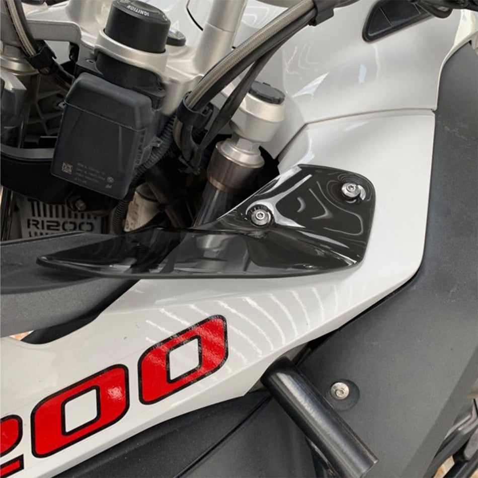 Acrylic Fuel Tank Windshield for BMW R1200GS and R1250GS with Left and Right Deflectors High Clarity and Durable Shield