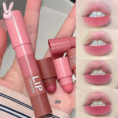 Gege Bear 4-in-1 Velvet Matte Lipstick Pink GX1068-01
