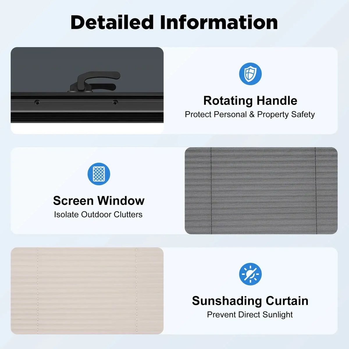 Caravan Ventilation Window 600x450 Skylight &ndash; Insect Screen