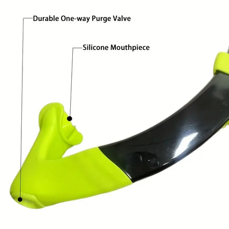 Adult Diving Triangle Snorkel - Comfortable Silicone