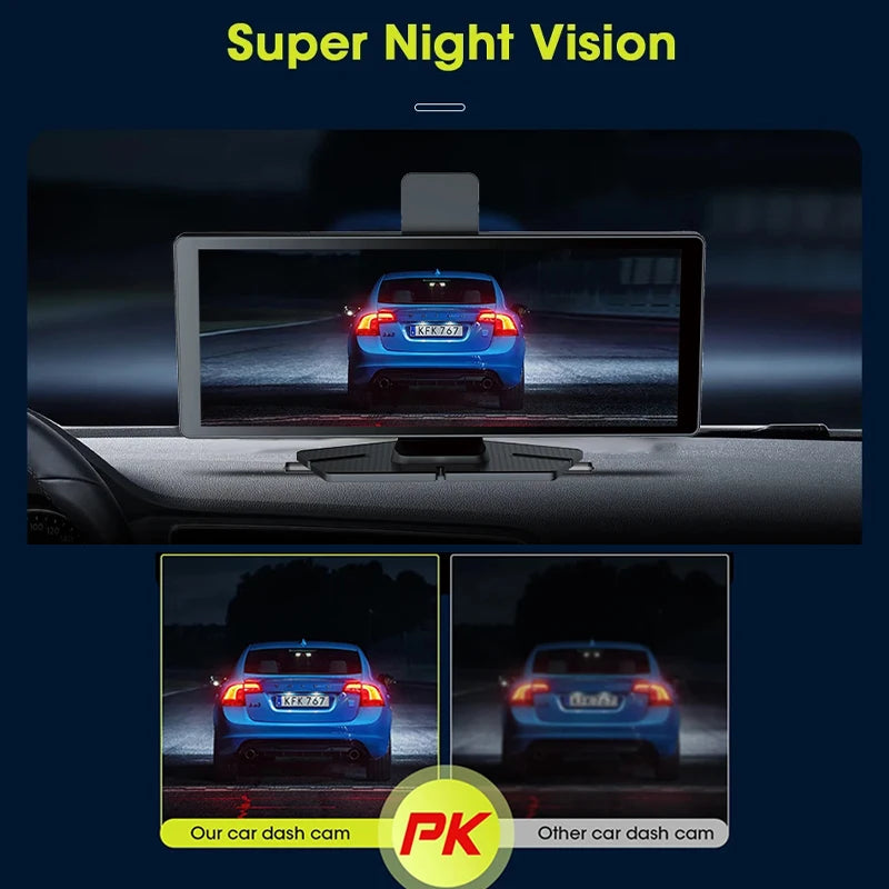 ACCEO 4K DashCam 10.26 Inch &ndash; Android Auto CarPlay GPS