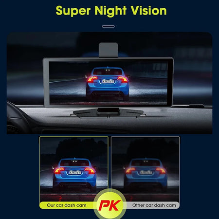 ACCEO 4K DashCam 10.26 Inch &ndash; Android Auto CarPlay GPS