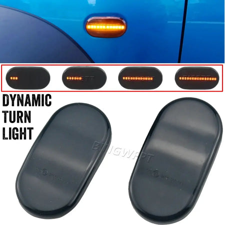 2pcs LED Side Marker Lights For Suzuki Jimny JB64W JB74W 2018-2024 Flowing Turn Signal Lamp Dynamic Blinker by InterCyprus Trading Ltd