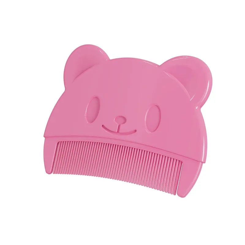 Soft Silicone Baby Comb and Head Massager for Newborns C68-A-pink