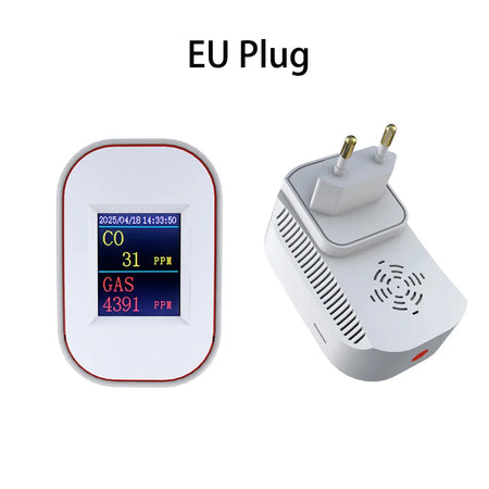 Tuya Smart Life Natural Gas CO Detector &ndash; WiFi Enabled Alarm EU Plug