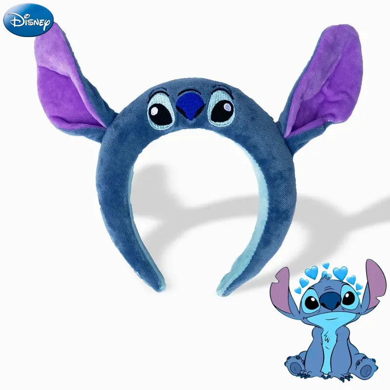 Disney Stitch 3D Cartoon Ear Hair Band - Cute Anime Accessory - Cyprus