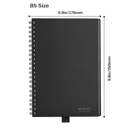 Reusable Notebook with Cloud Storage - Erasable, Waterproof, Smart Diary in A4/A5/A6 PP-B5 Size