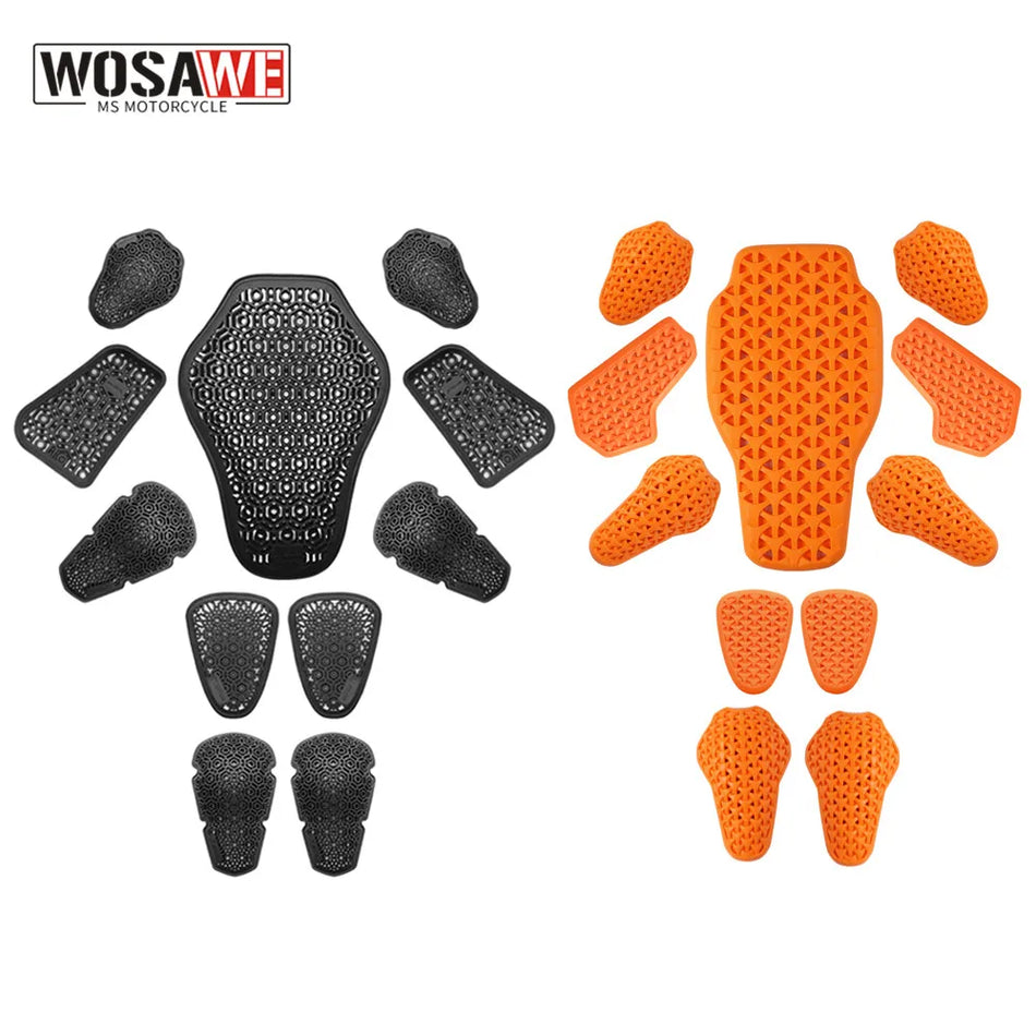 WOSAWE CE Motorcycle Back Protector &ndash; High Elasticity