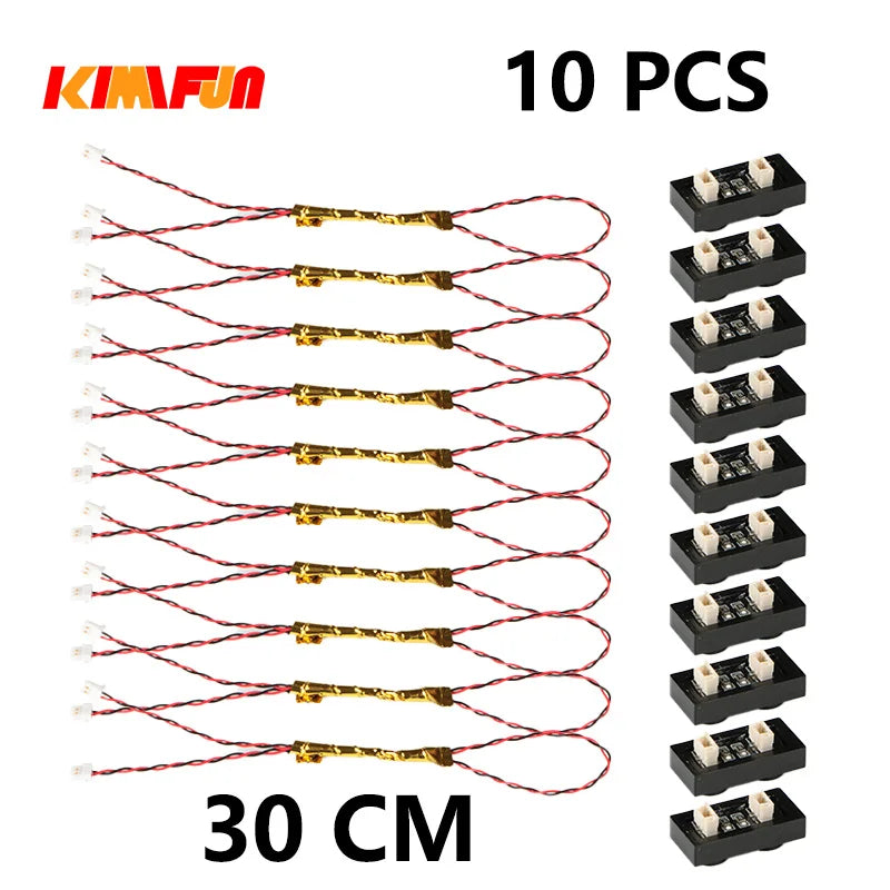 10Pcs 0.8mm RGB LED Blocks &ndash; Lego Compatible Blocks