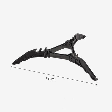 Portable Gas Canister Stand &ndash; Sturdy Universal Tripod Base for Outdoor Cooking Black