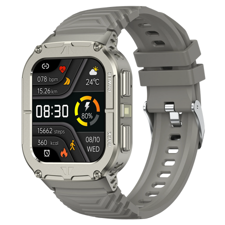 Fashion Smart Watch 1.85In &ndash; Sleep Health Tracker BT Call grey / Fashion Sport Watch