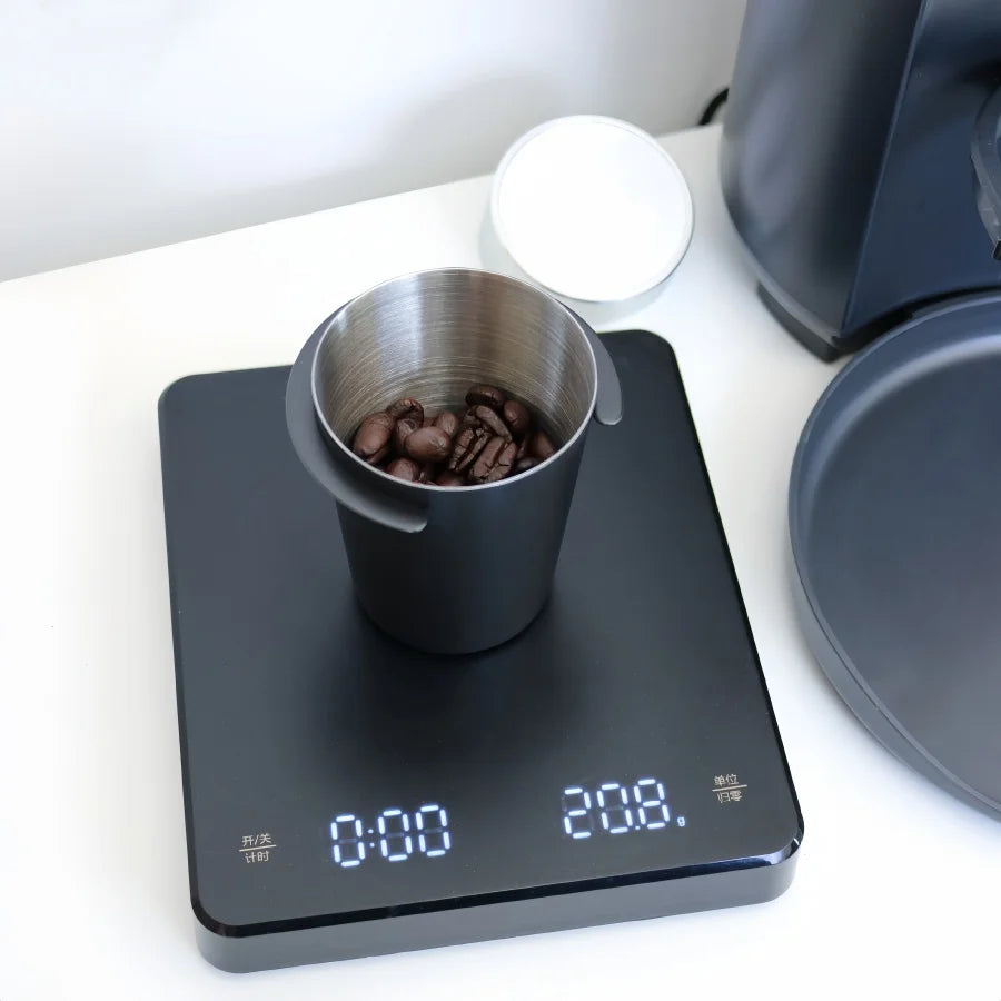 304 Stainless Steel Coffee Powder Cup &ndash; Durable Espresso Machine Accessory