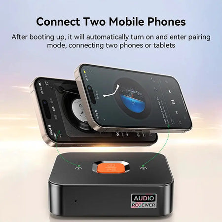 KEBIDUMEI Bluetooth 6.0 Receiver 3.5mm AUX Jack RCA Wireless Adapter With Mic For Car Kit Audio Transmitter Amplifier Speaker by InterCyprus Trading Ltd