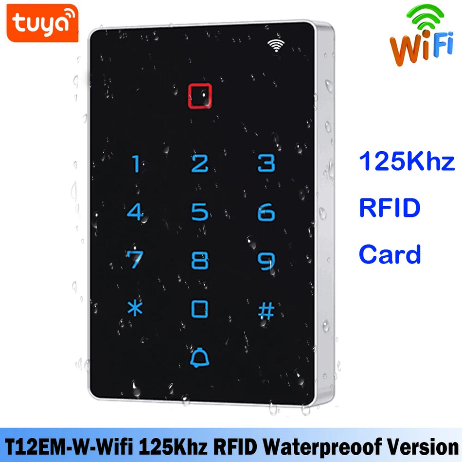 T12EM WIFI &ndash; Tuya App Backlight Touch Access Control Reader