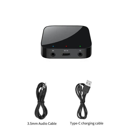 KEBIDUMEI Bluetooth 6.0 Receiver and Transmitter 3.5mm AUX Wireless Audio Adapter Bluetooth Transmitter for Car PC TV Headphones by InterCyprus Trading Ltd