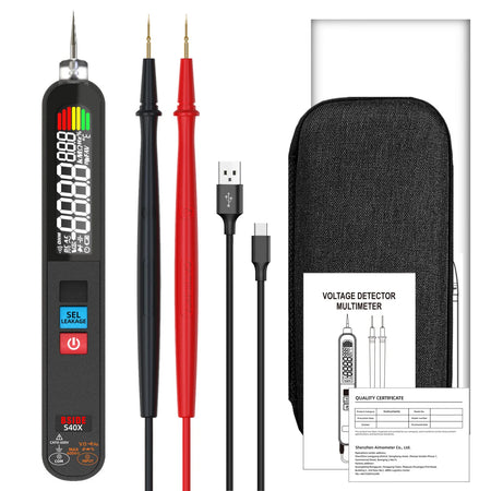 BSIDE S40X Pen Shape Multimeter - Digital Voltage Tester S40X USB EBTN / CHINA