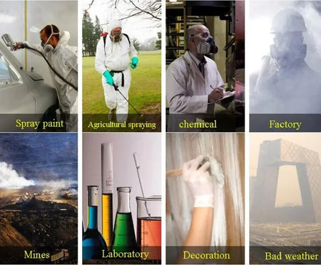 7502 Half Mask Dust Gas Mask &ndash; Exceptional Protection Against Harmful Substances