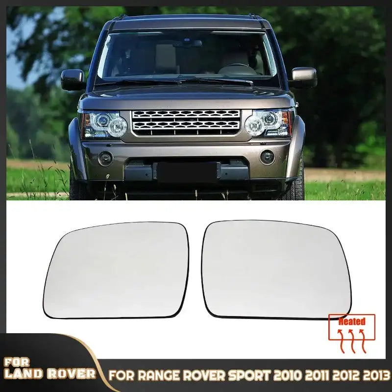Heated Auto Left Right Rear Mirror Glass For Land Rover