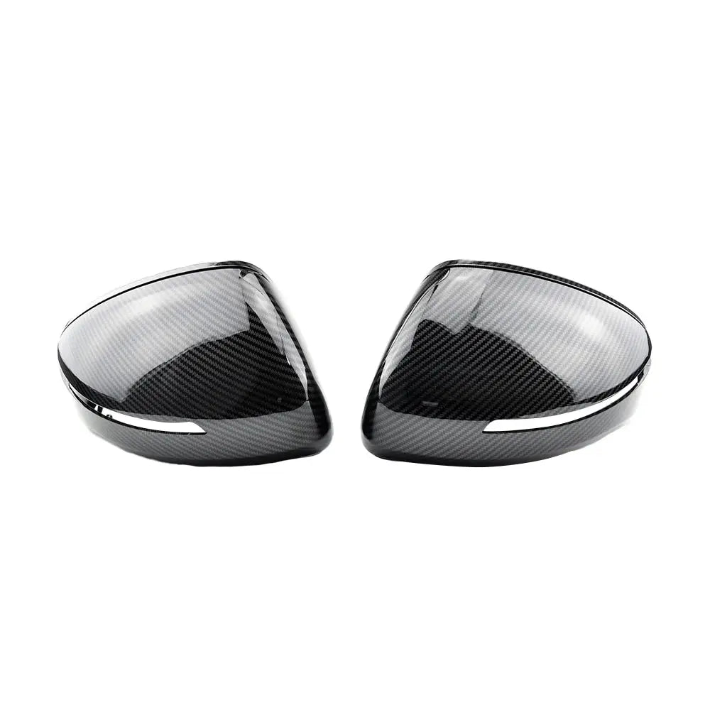 Side Wing Mirror Cover with Carbon Fiber for Audi TT TTS 8J MK2 R8 by InterCyprus Trading Ltd