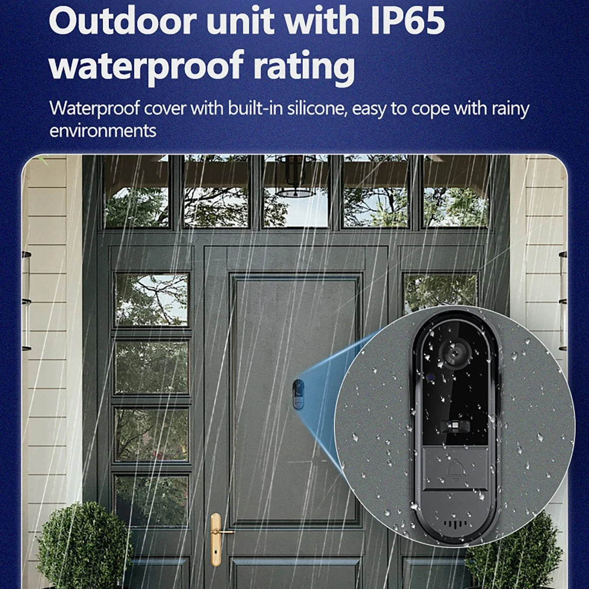 Luxuglow Wireless Intercom Doorbell - Night Vision HD