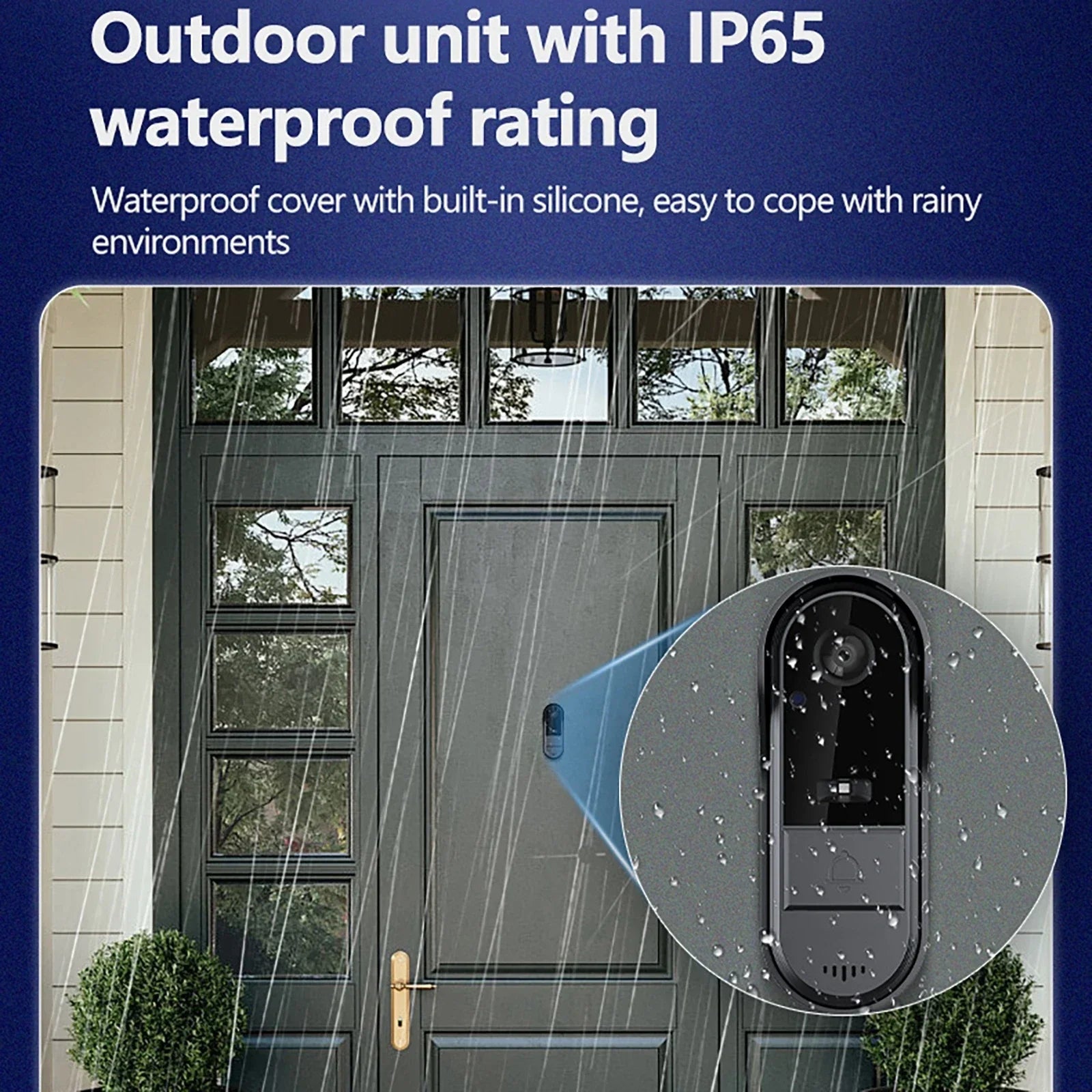 Luxuglow Wireless Intercom Doorbell - Night Vision HD