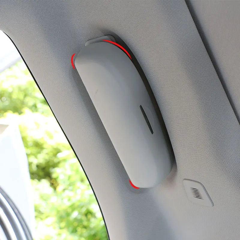 Sunglasses Case Holder for Jeep Compass 2017-2020 ABS Plastic Storage Box Interior Cabin Organizer