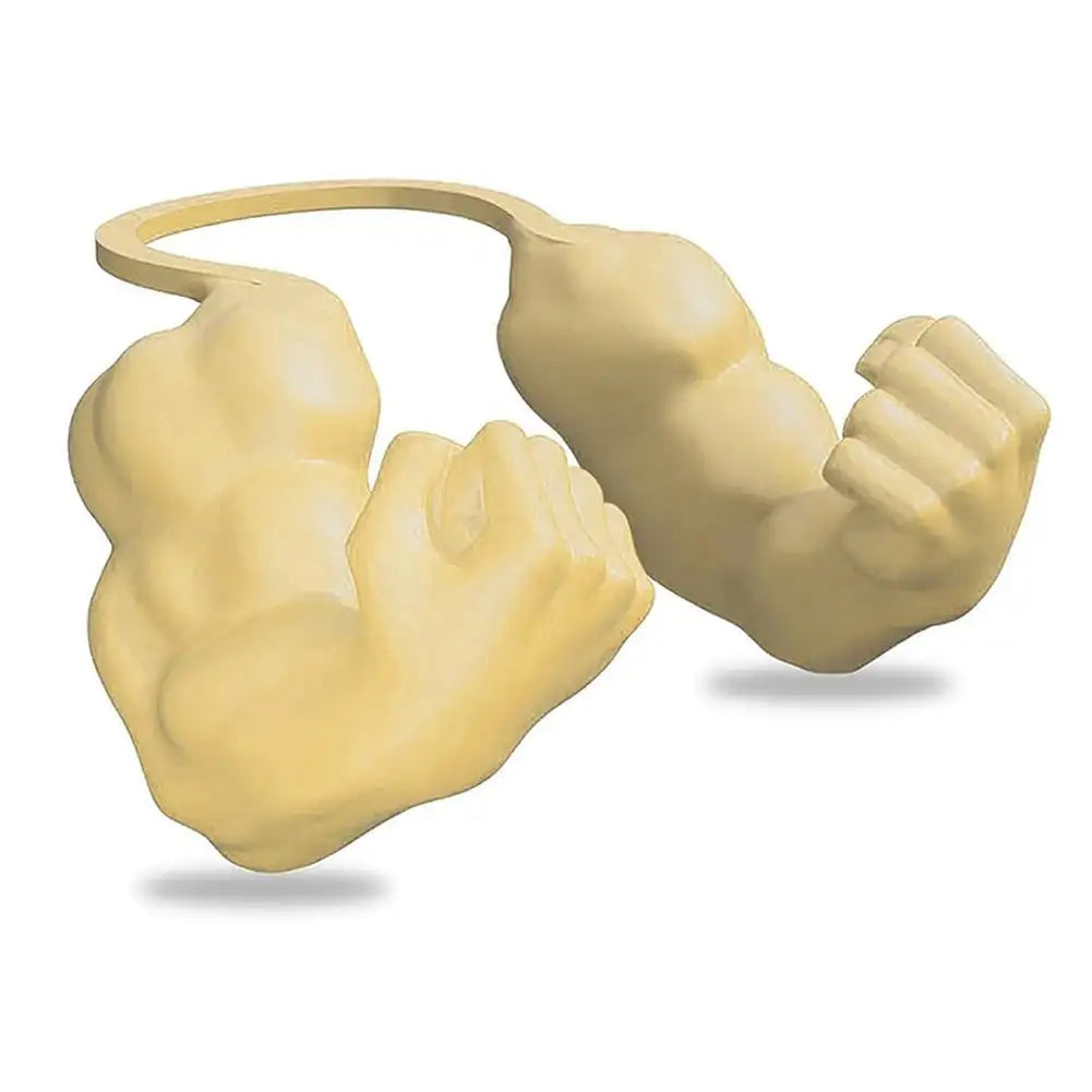 3D Printed Cat Muscle Arm Cosplay Prop for Halloween Yellow