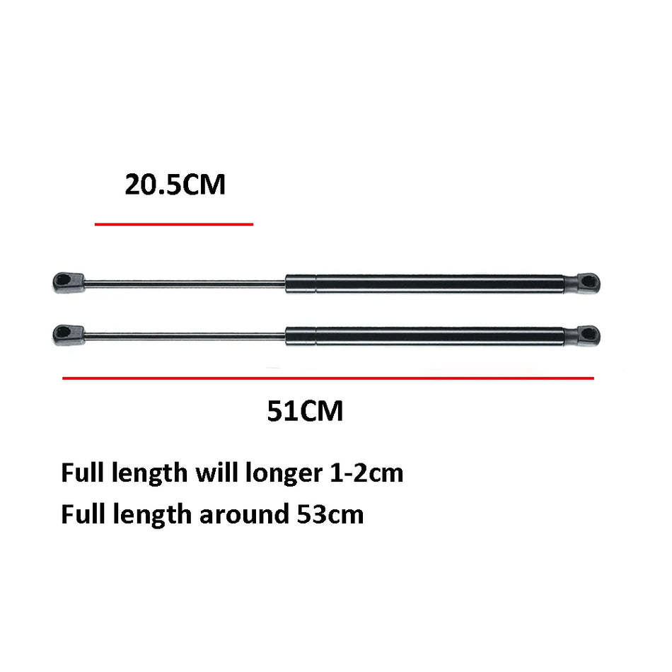 Rear Tailgate Gas Charged Lift Support for Suzuki Swift IV 510mm Plastic and Metal