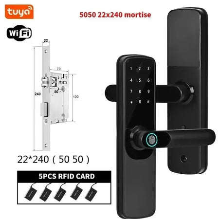 Tuya WiFi Smart Door Lock &ndash; Multiple Unlocking Modes 22x 2403