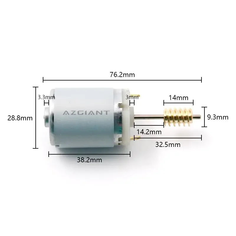 VW Touareg MK1 Steering Wheel Lock Actuator, 12V Aluminum Replacement
