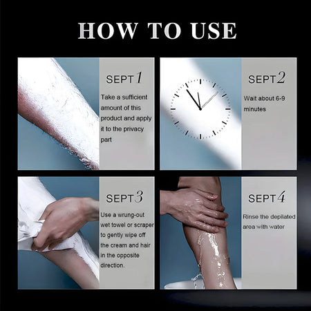 Water Ice Levin Hair Removal Cream &ndash; Painless and Refreshing Formula